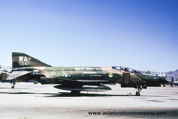 USAF 57 TTW 414 FWS McDonnell F-4E Phantom 74-1647/WA (1979)
