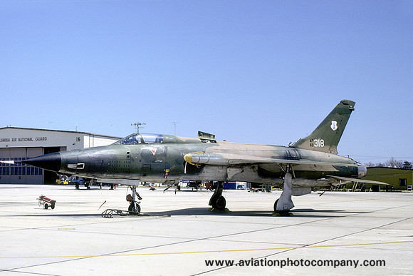 USAF DC ANG 121 TFS Republic F-105D Thunderchief 62-4318 (1979)
