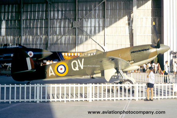 RAF Supermarine Spitfire F.24 PK683 at RAF Changi (1962)