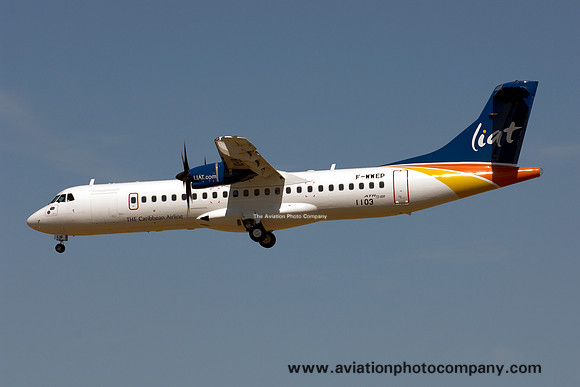 LIAT ATR-42-600 F-WWEP at Toulouse (2013)