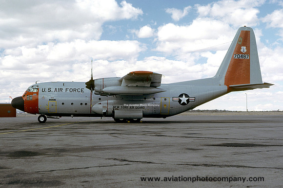 USAF New York ANG 139 TAS Lockheed C-130D 57-0487 (1981)