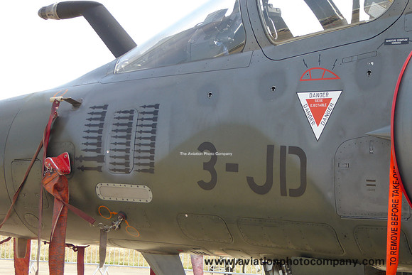 French Air Force Dassault Mirage 2000D 643 mission marks at the Istres Air Show (2016)