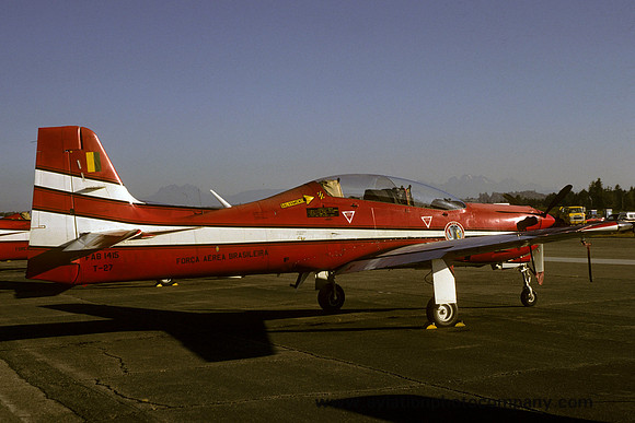 Brazilian Air Force Embraer T-27 Tucano 1415 (1987)