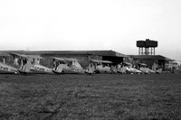 RAF 2 FTS De Havilland Tiger Moth lineup