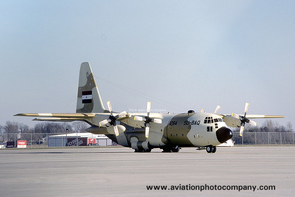 Egyptian Air Force Lockheed C-130H Hercules 1284/SU-BAQ (1986)