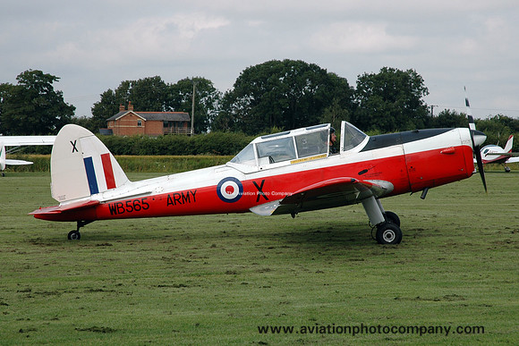 DHC-1 Chipmunk G-PVET/WB565 at Fenland (2021)
