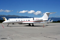Falcon Aviation Services Gulfstream IV A6-FLG at Geneva (2008)