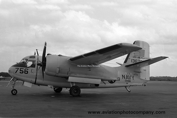 US Navy USS America Grumman C-1A Trader 136756