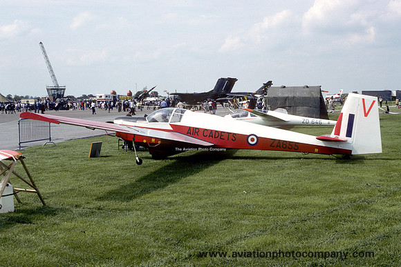 RAF Central Gliding School Slingsby Venture T.2 ZA655/V (1983)