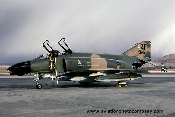 USAF 31 TFW 307 TFS McDonnell F-4D Phantom 65-0584/ZF (1981)