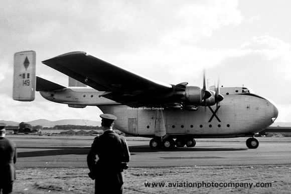 RAF 242 OCU Blackburn Beverley C.1 XL149/X (1958)