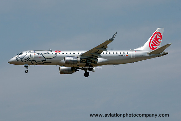 Niki Embraer ERJ-190 D-ARJC at Frankfurt IAP (2013)