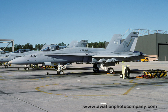 US Navy VFA-87 McDonnell Douglas F/A-18C Hornet 163095/AJ-402 (1992)