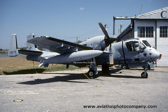 US Army Grumman OV-1D Mohawk 62-5874 at the Carolinas Aviation Museum (1999)