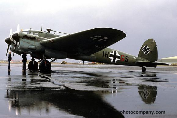 Heinkel He111 at Reykjavik (1977)