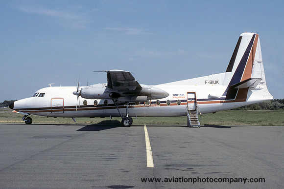 Uni Air International Fokker F-27-100 Friendship F-BIUK (1984)