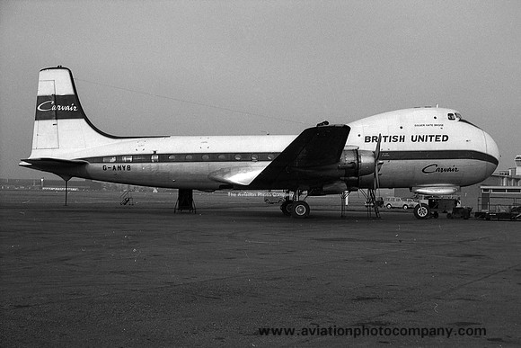 British United Aviation Traders ATL-98 Carvair G-ANYB (1966)