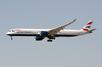 British Airways Airbus A350-1041 G-XWBF (2022)