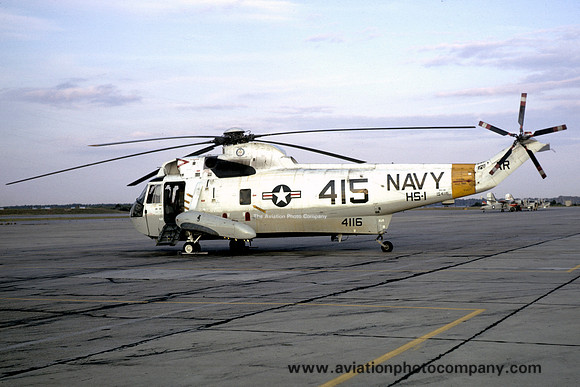US Navy HS-1 Sikorsky SH-3G 154116/AR415 (1974)