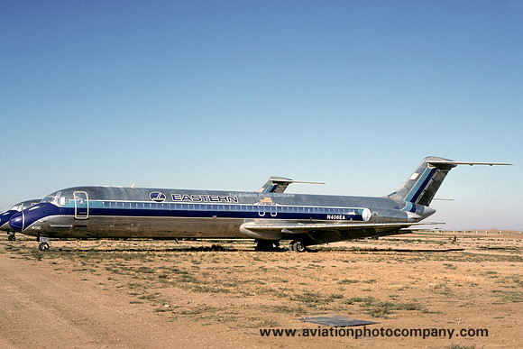 Eastern Airlines Douglas DC-9 N406EA Stored at Mojave (1993)
