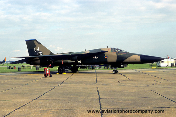 USAF 20 TFW General Dynamics F-111E Aardvark 68-0019/UH (1980)