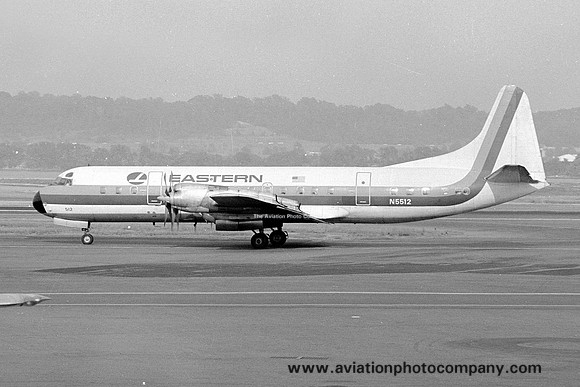 Eastern Airlines Lockheed Electra N5512 (1977)