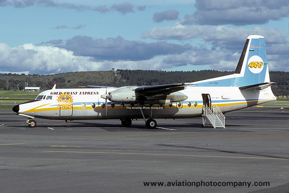 Gold Coast Express Fokker F-27-500 Friendship VH-EWQ (1983)
