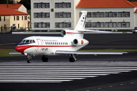Spanish Air Force Dassault Falcon 900B T.18-5/45-05 at Lajes (2024)