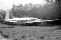 RAF Vickers Varsity T.1 WL629 at the Catterick Fire School (1976)