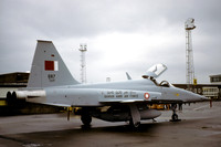 Bahrain Amiri Air Force Northrop F-5E Tiger 687 at Prestwick (1987)