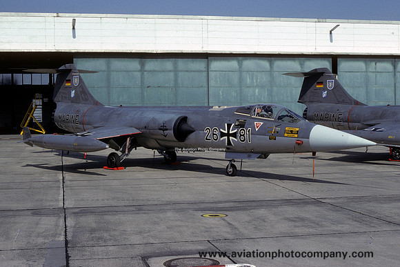 German Navy MFG2/LVR1 Lockheed F-104G Starfighter 26+81 (1986)