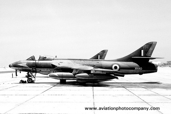 RAF 208 Squadron Hawker Hunter FGA.9 XK140/H (1966)