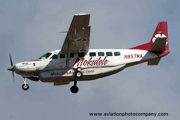 Mokulele Airlines Cessna 208B N857MA at Kahului (2015)
