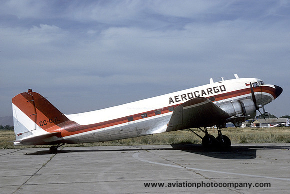 Aerocargo Douglas C-47 Dakota CC-CJL (1994)