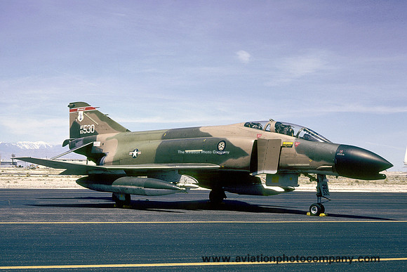 USAF Missouri ANG 110 TFS McDonnell F-4C Phantom 63-7530 (1980)