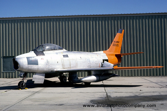 US Army Canadair QF-86E Sabre 23315 (1979)
