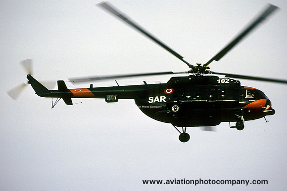 Latvian Air Force Mil Mi-8MTV1 102 (2002)