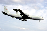 RAF 8/23 Squadron Boeing E-3D Sentry AEW.1 ZH105 at RAF Waddington (2000)