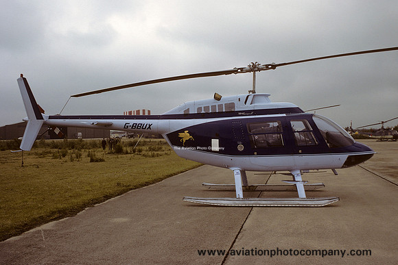 Bell 206B Jet Ranger II G-BBUX (1977)