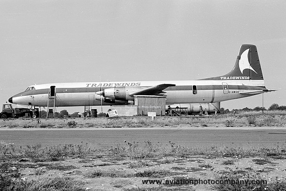 Tradewinds Canadair CL-44D G-AWDK (1976)