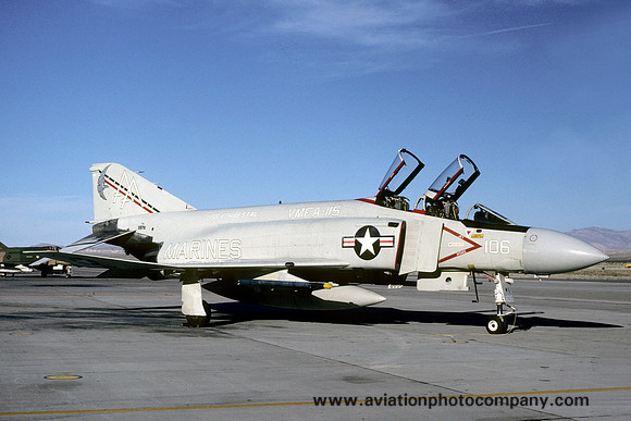 US Marines VMFA-115 McDonnell F-4J Phantom 155781/AA-106 (1980)