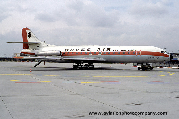 Corse Air International Sud Caravelle F-BVSF (1985)