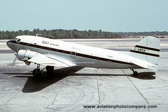 Gulf Aviation Douglas C-47B-30-DK G-AMVA
