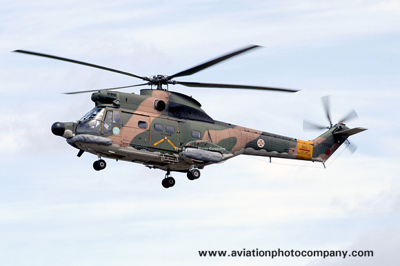 Portuguese Air Force Esq 751 Aerospatiale SA.330S-1 Puma 19504 at Lajes (2009)