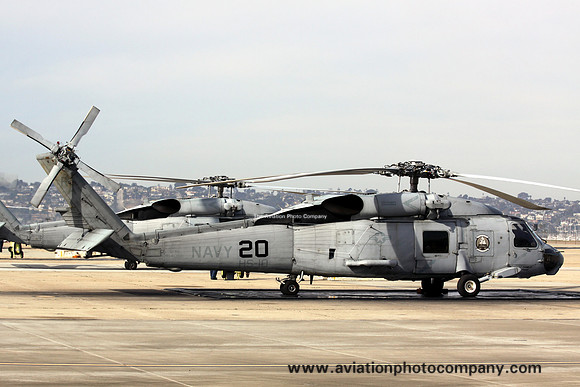 US Navy HS-10 Sikorsky SH-60F Seahawk 1640986/RA-20 at NAS North Island (2012)