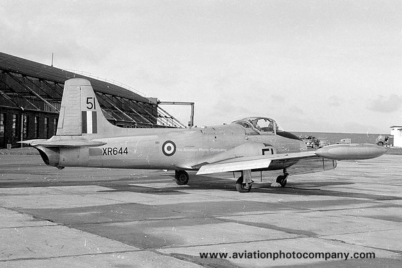 RAF 6 FTS Hunting Jet Provost T.4 XR644/51 (1966)