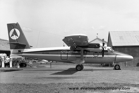 Ansett ANA DHC-6-300 Twin Otter VH-PGS (1973)