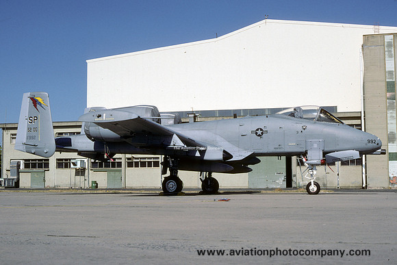 USAF 52 FW Fairchild A-10A Thunderbolt 81-0992/SP (2002)