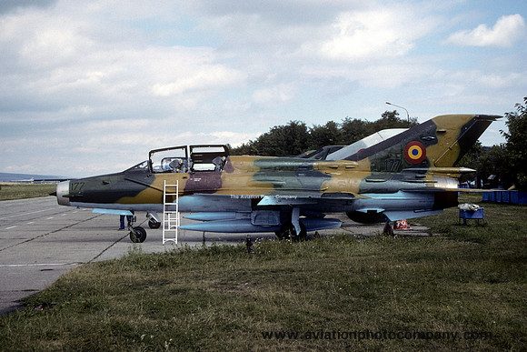 Romanian Air Force Mikoyan MiG-21UM Lancer-B 177 (2003)
