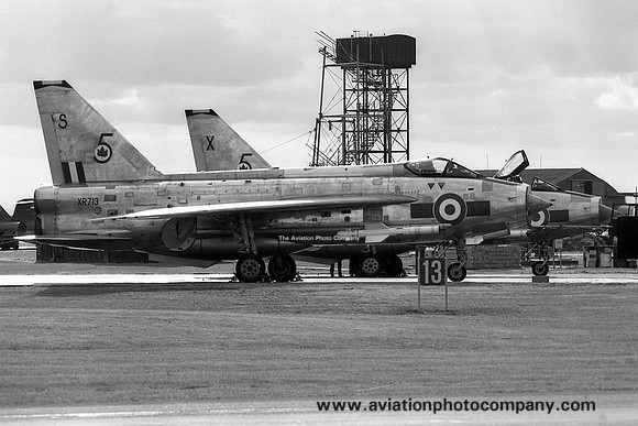 RAF 5 Squadron English Electric Lightning F.3 XR713/S